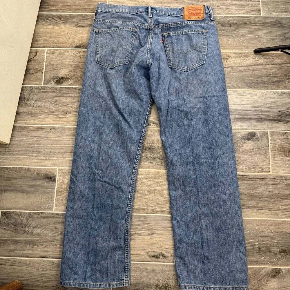 Levi's Men's‎ Jeans 509 Tag 34x32 Act 36x28.5 Straight Leg